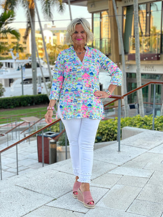 TIKI ESCAPE TUNIC