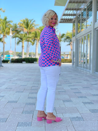 PINK SPADE FULL ZIPPER