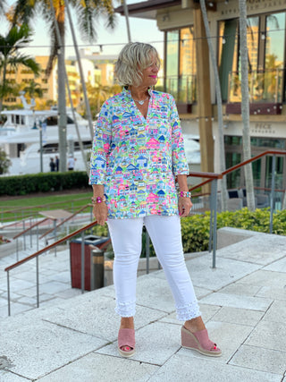 TIKI ESCAPE TUNIC