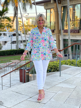 TIKI ESCAPE TUNIC