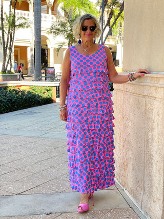 PINK SPADE CHA CHA  DRESS
