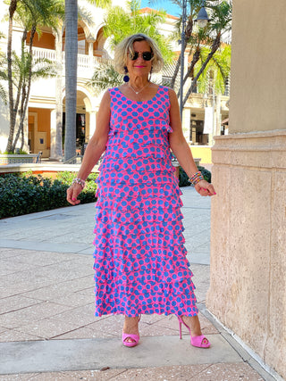 PINK SPADE CHA CHA  DRESS