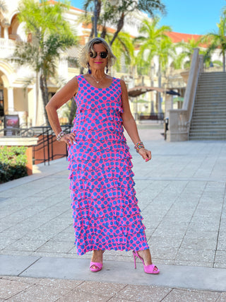 PINK SPADE CHA CHA  DRESS