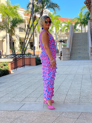 PINK SPADE CHA CHA  DRESS