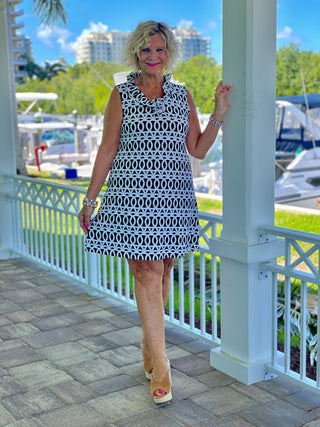 SANDBAR RUFFLE DRESS - Cathys Place