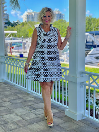 SANDBAR RUFFLE DRESS - Cathys Place