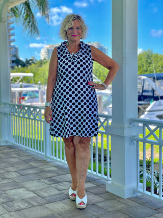 TINSLEY RUFFLE DRESS - Cathys Place