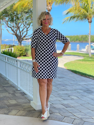 TINSLEY ELBOW SLEEVE DRESS