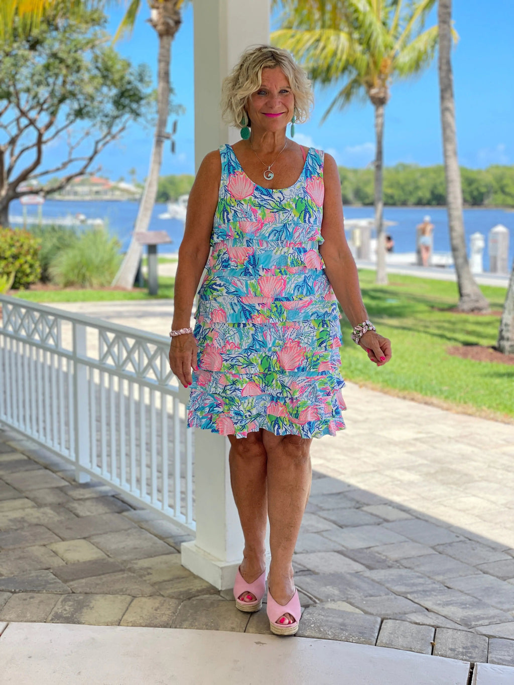 SEASHELL BEACH LAYERED RUFFLE – Cathys Place