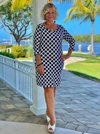 TINSLEY SLEEVE DRESS - Cathys Place