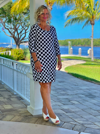 TINSLEY SLEEVE DRESS - Cathys Place