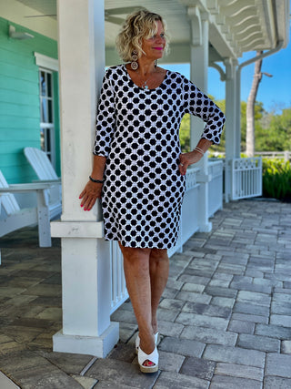 TINSLEY SLEEVE DRESS - Cathys Place