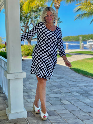 TINSLEY SLEEVE DRESS - Cathys Place
