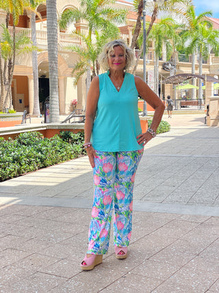 SEASHELL BEACH PALAZZO PANT - Cathys Place