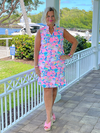 PICKLEBALL COLLAR DRESS