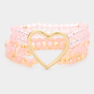 PINK HEART BRACELET