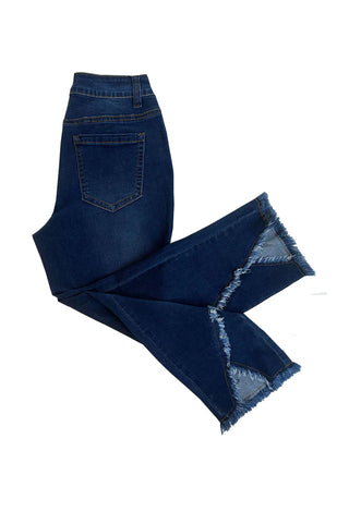Ethyl Heathered Bottom Capri - Zeta PRE-ORDER