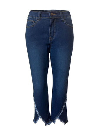 Ethyl Heathered Bottom Capri - Zeta PRE-ORDER