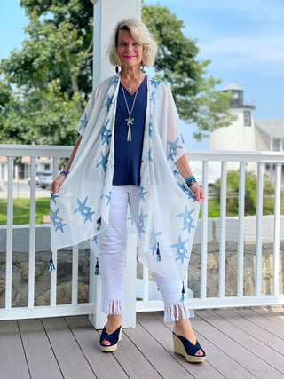 CAPE COD STARFISH KIMONO