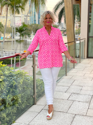 PINK DIAMONDS TUNIC