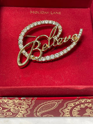 HOLIDAY BELIEVE PIN - Cathys Place