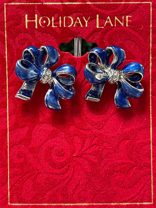 HOLIDAY BLUE EARRINGS - Cathys Place