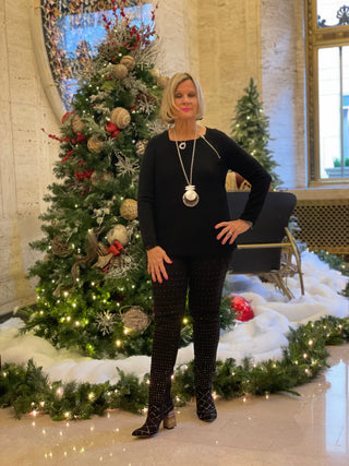 PERFECT BLING BLACK JEANS