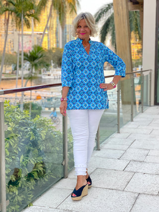 BAHAMA BLUE TUNIC