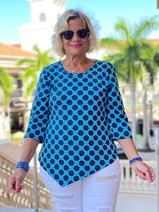SEASIDE ASYMMETRIC TOP - Cathys Place
