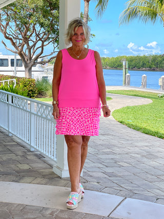 PINK DIAMOND CHA CHA SKORT