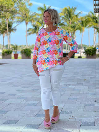 PALM BEACH GARDEN ASYMMETRIC TOP - Cathys Place