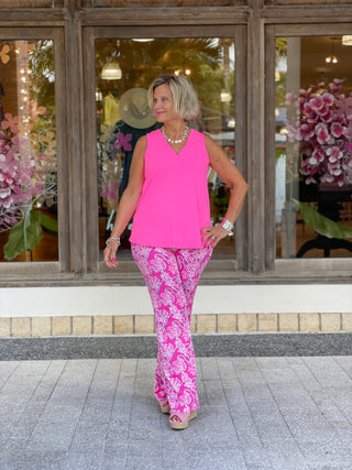 PINK LANE PALAZZO PANT