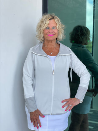 NAUTICAL DAY WHITE JACKET - Cathys Place