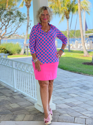 HOT PINK SKIRT