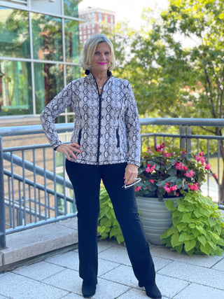 FLORIDA FULL ZIPPER JACKET - Cathys Place