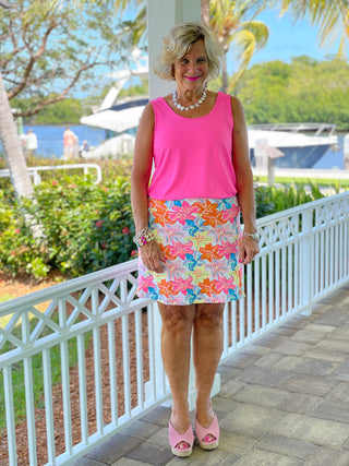 PALM BEACH GARDEN SKORT