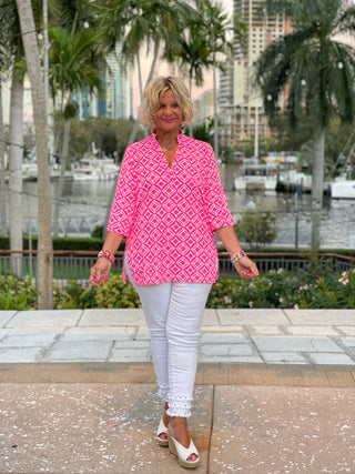 PINK DIAMONDS TUNIC