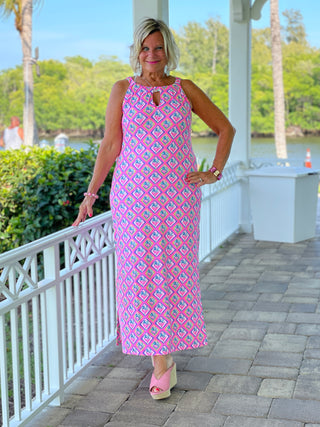 PALM TREE SIESTA KEYHOLE MAXI