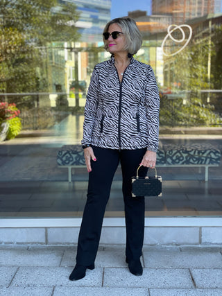 ATLANTA NIGHTS ZIPPER JACKET - Cathys Place