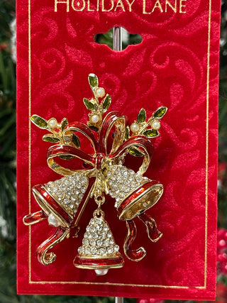 HOLIDAY BELLLS PIN - Cathys Place