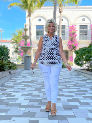 SANDBAR SLEEVELESS V NECK - Cathys Place