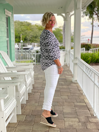 NAPLES DAYS ASYMMETRIC TOP