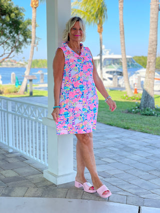PICKLEBALL RUFFLE DRESS