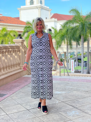 NAPLES DAY RUFFLE MAXI