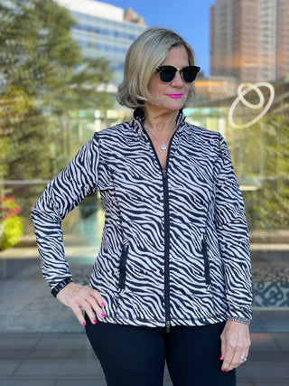 ATLANTA NIGHTS ZIPPER JACKET - Cathys Place