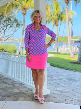 HOT PINK SKIRT
