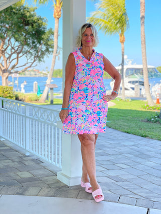 PICKLEBALL RUFFLE DRESS