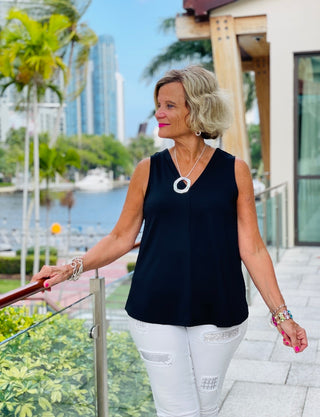 NAUTICAL LANE PALLAZZO PANT - Cathys Place