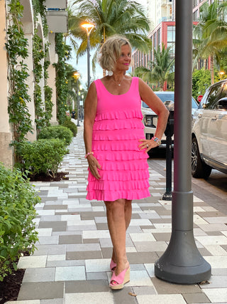 HOT PINK CHA CHA DRESS