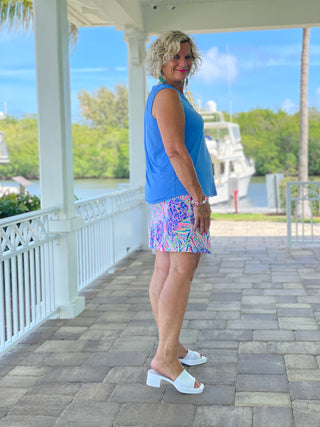 PINK PINEAPPLE SKORT